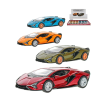 KiNSMART Lamborghini Sian 12,5cm 1:40 kov zpětný chod