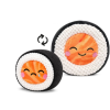 Plush Friends Kawaii Sushi plyšové 60cm barva oranžová