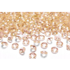 Diamantové krystaly oranžovo žluté 100 ks
