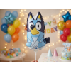 Fóliový balónek s tyčkou - Bluey - 36 cm