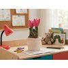 Kytka plyšová Tulipány 25 cm - růžová