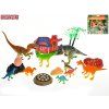 DinoWorld Sada dinosaurov s doplnkami 19 ks