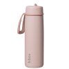 B.box Nerezová termolahev s brčkem 690 ml - blush crush