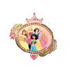 Fóliový balónek velký - Princezny Disney oboustranný - 86 cm