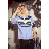 Paruka 80s delší vlnitý blond