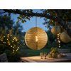 Lampion koule zlatá - 35 cm