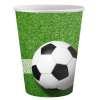 Kelímky papírové EKO "Fotbal" 200ml, 6ks