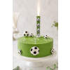 Fontána na dort - Fotbal - 12 cm