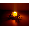 LED svíčka Pavouk Halloween