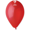 Kulatý latexový balónek 30 cm - Tmavě červený #045