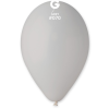 Kulatý latexový balónek 30 cm - Šedý #070