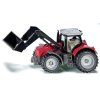 SIKU Traktor Massey Ferguson s předním nakladačem