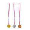 Medaile zlatá, stříbrná, bronzová - 3 kusy